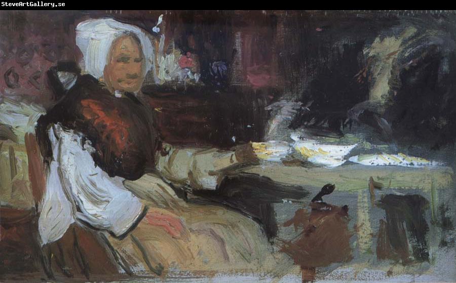 George Leslie Hunter Woman in an Interior